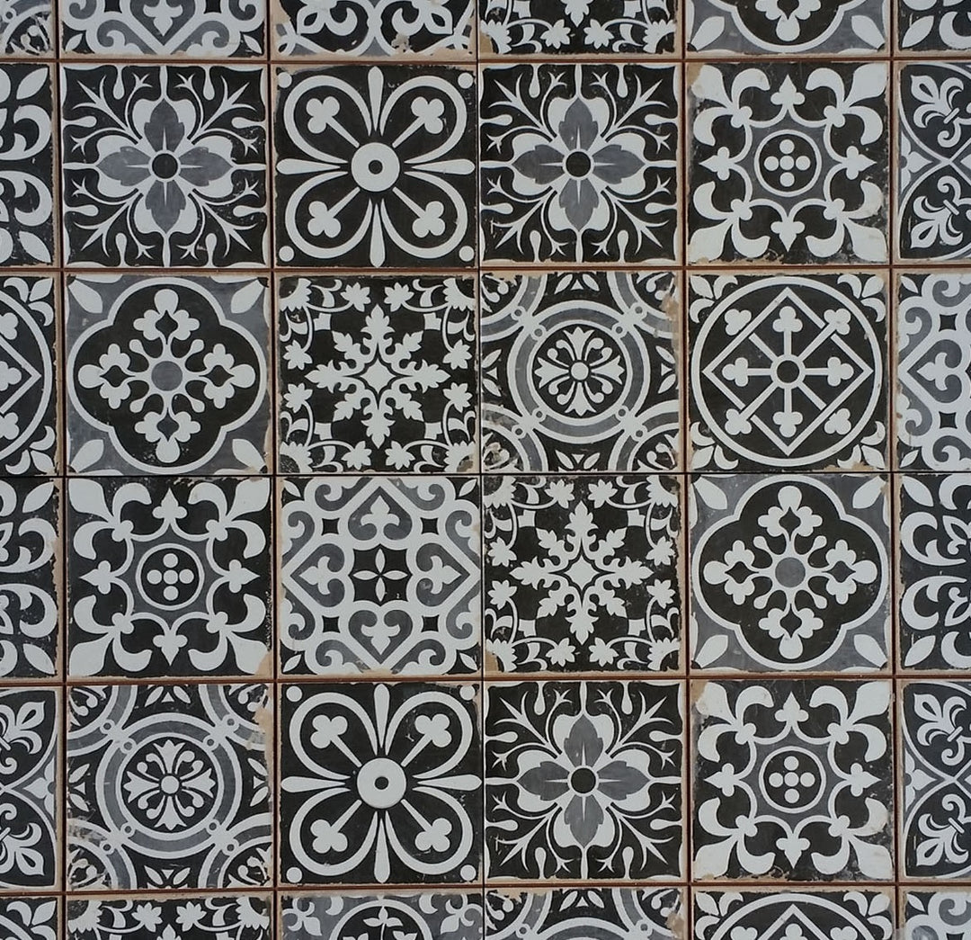 Orientalske patchworkfliser 33x33 cm – til vægge og gulve
