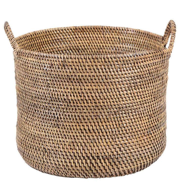 Rattan kurv Elie brun med hank