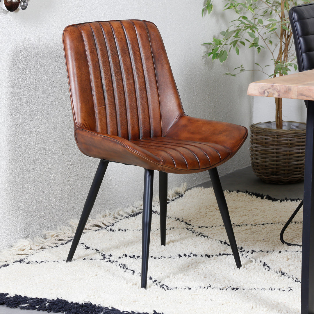Stuhl Esszimmer Leder