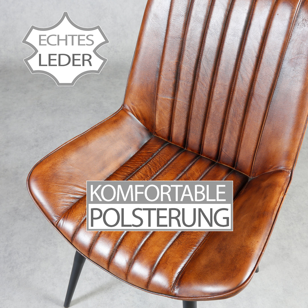 Stuhl Esszimmer Leder