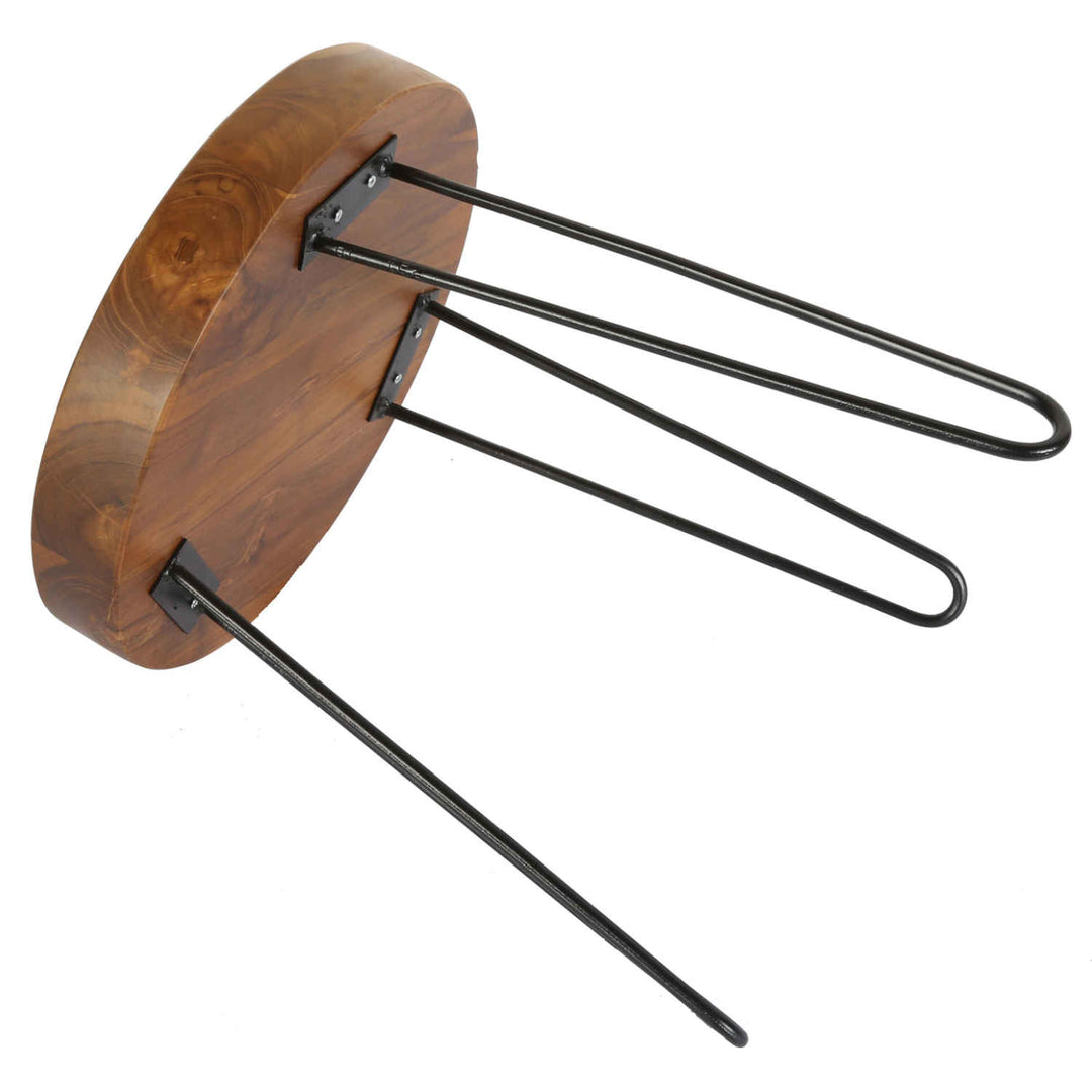 Teak sidebord Ella med hårnåle ben