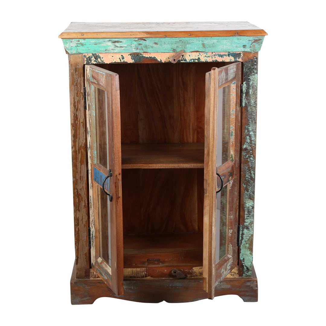 Kommode af genvundet træ Shabby Chic