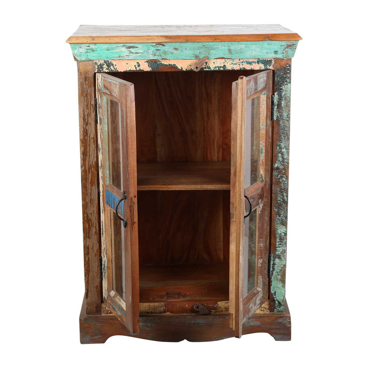 Kommode af genvundet træ Shabby Chic