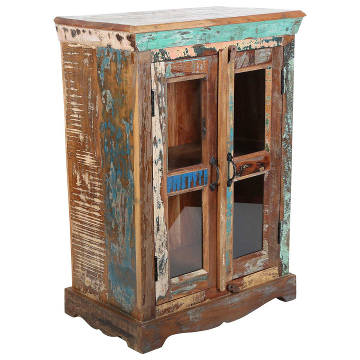 Kommode af genvundet træ Shabby Chic