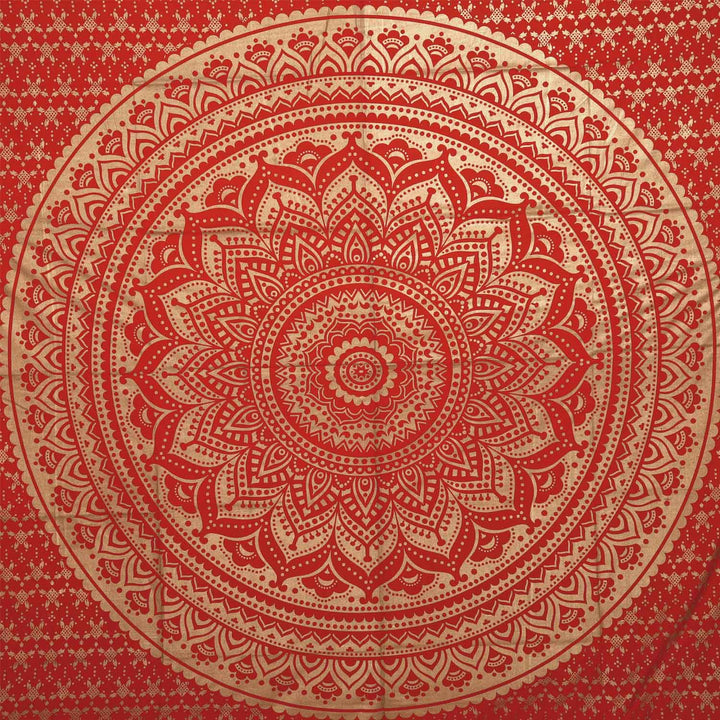 Sengetæppe Mandala Amba 140