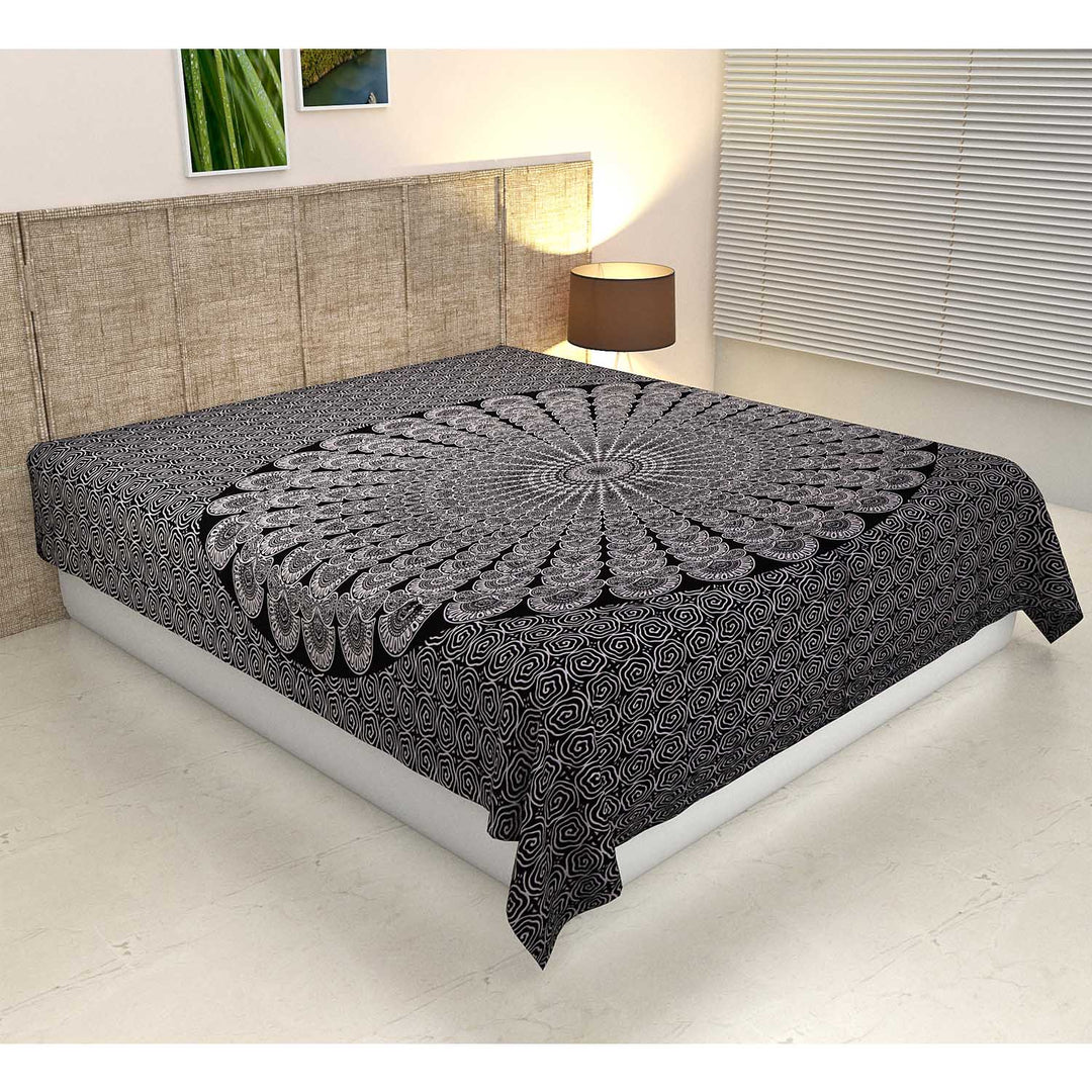 Sengetæppe Mandala Amba 140