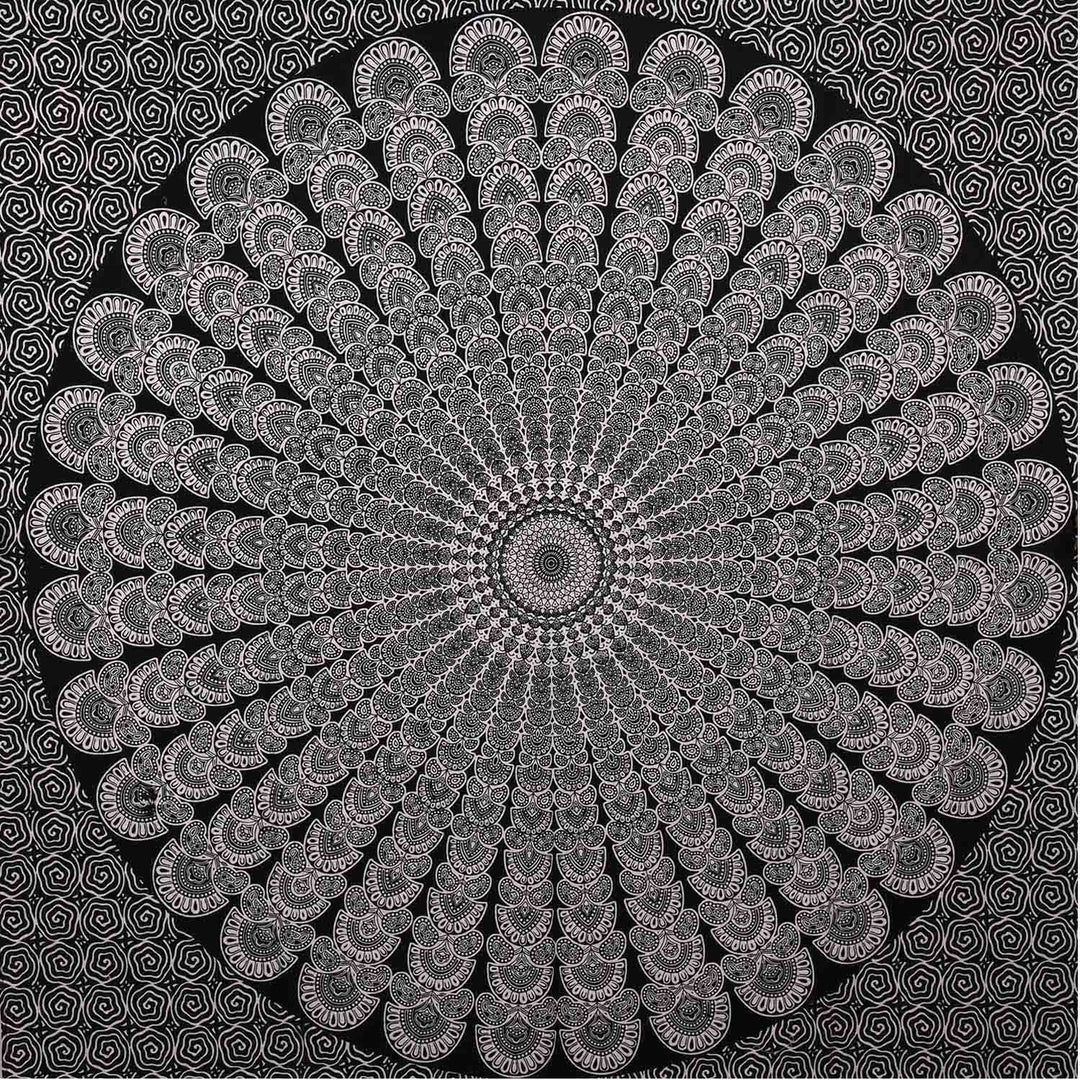 Sengetæppe Mandala Amba 140