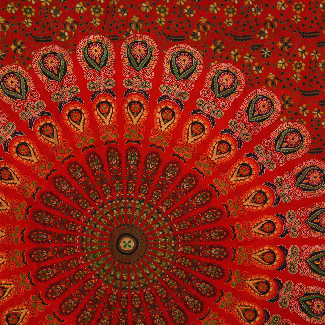 Sengetæppe Mandala Amba 140