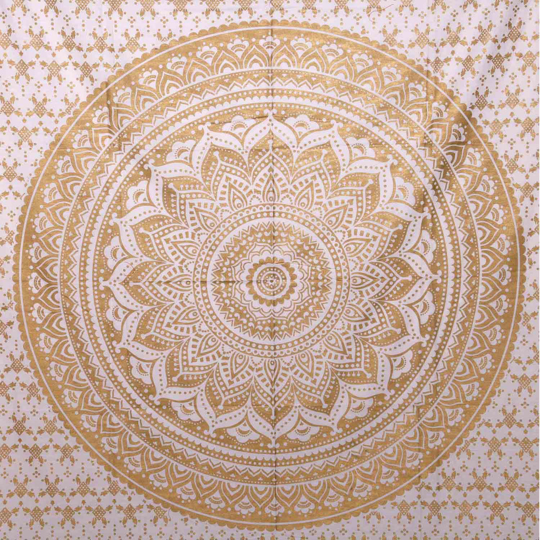 Sengetæppe Mandala Amba 140