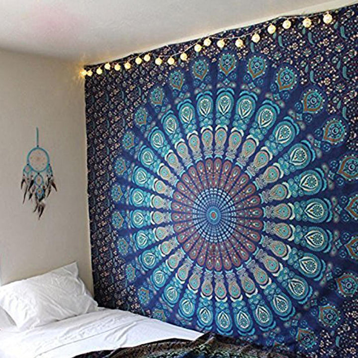 Sengetæppe Mandala Amba 140