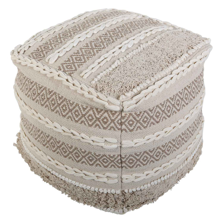 Boho kube sæde puf Zara