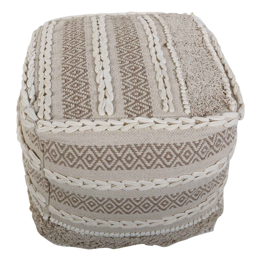 Boho kube sæde puf Zara