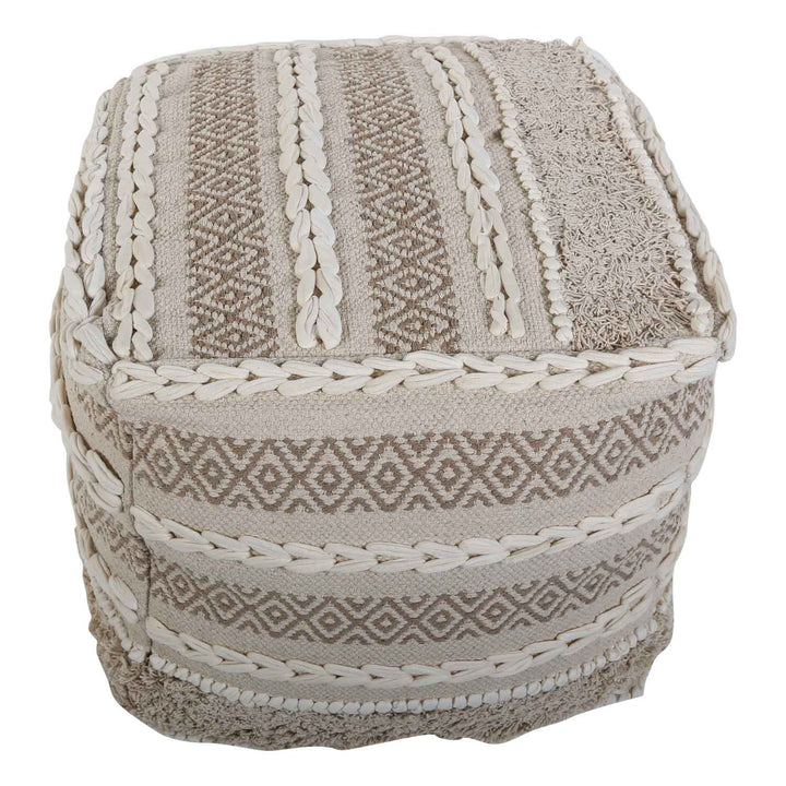 Boho kube sæde puf Zara