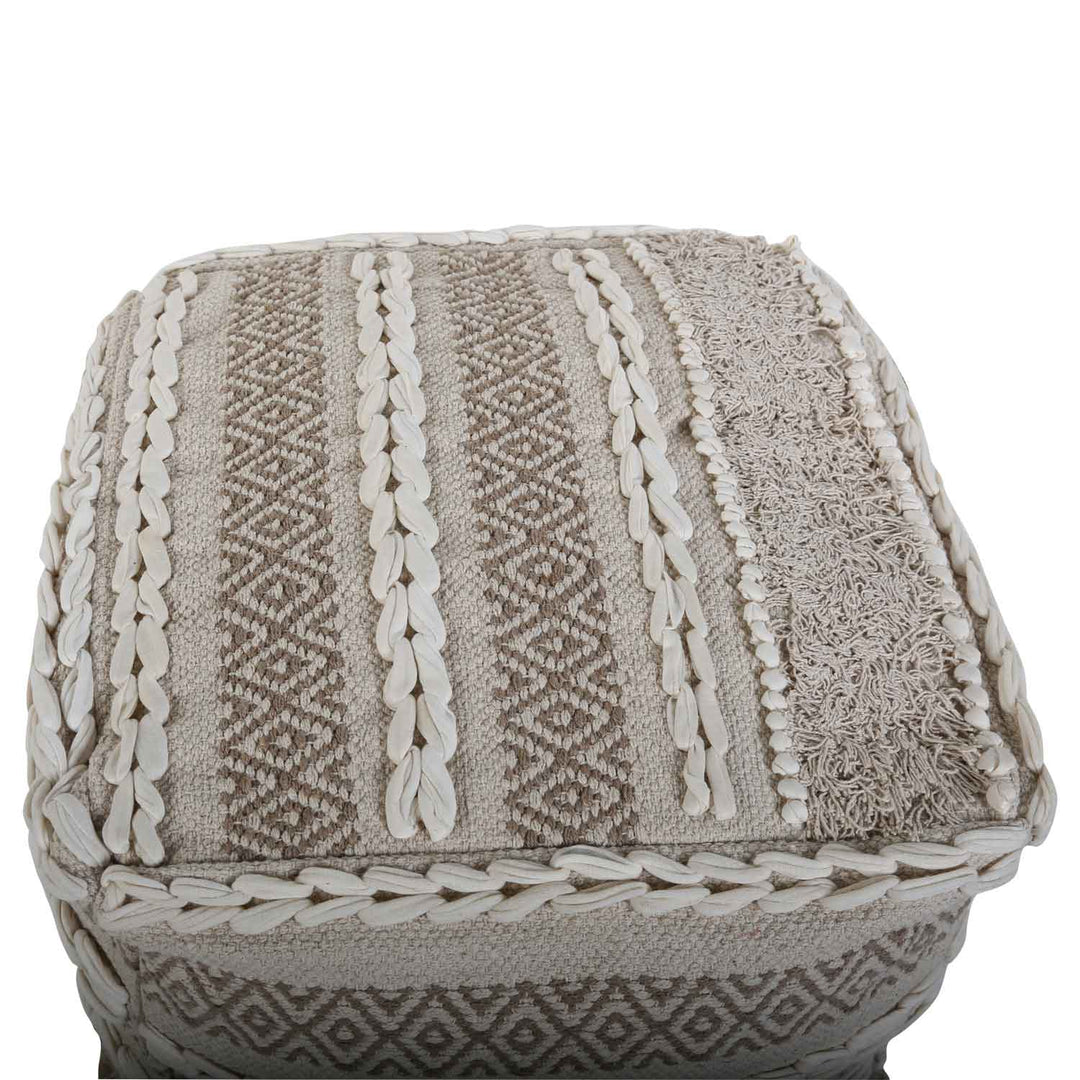 Boho kube sæde puf Zara