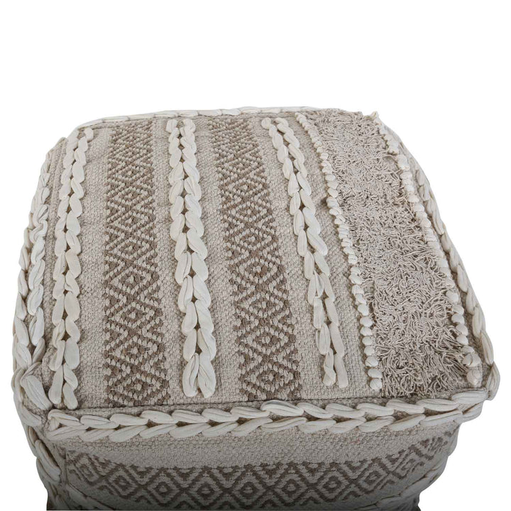 Boho kube sæde puf Zara