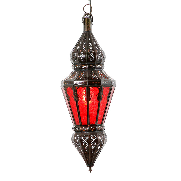 Loftslampe Nura rød
