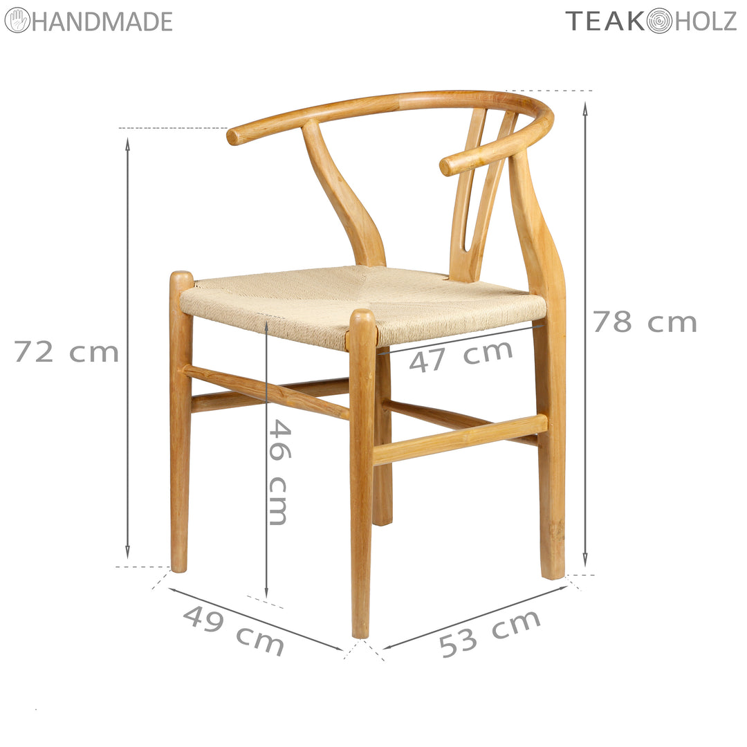 Spisestuestol beige