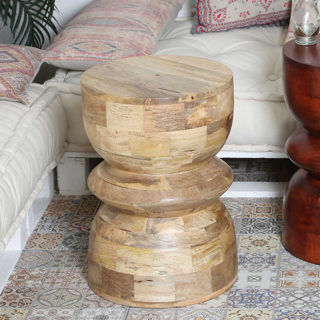 Orientalsk skammel Milano Natural