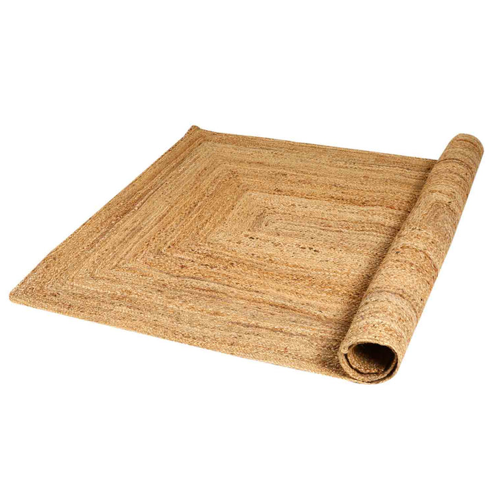 Jute tæppe Esha naturligt