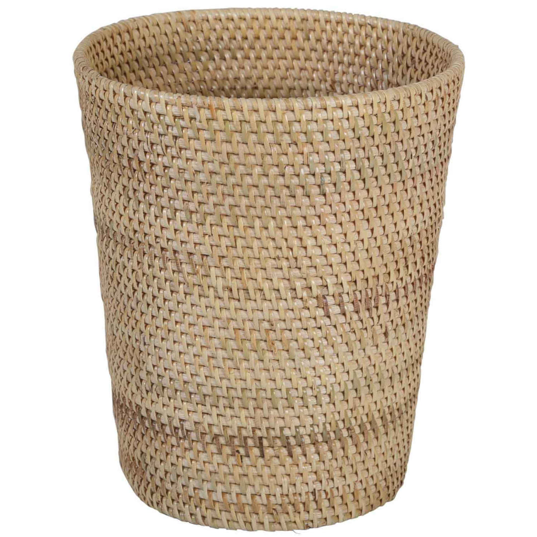 Papirkurv lavet af rattan Nila Natur