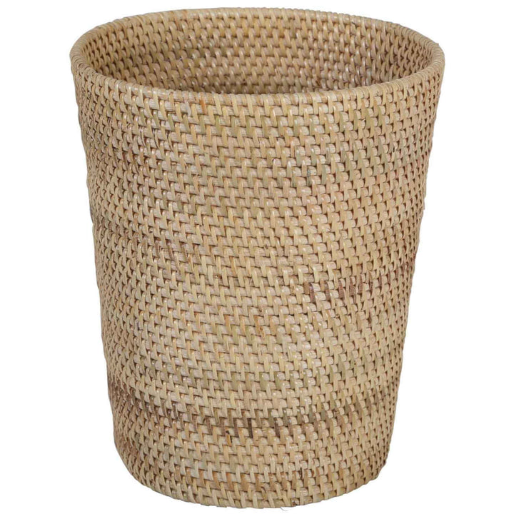 Papirkurv lavet af rattan Nila Natur