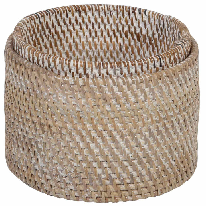 Bestikkurv Lilia White vasket