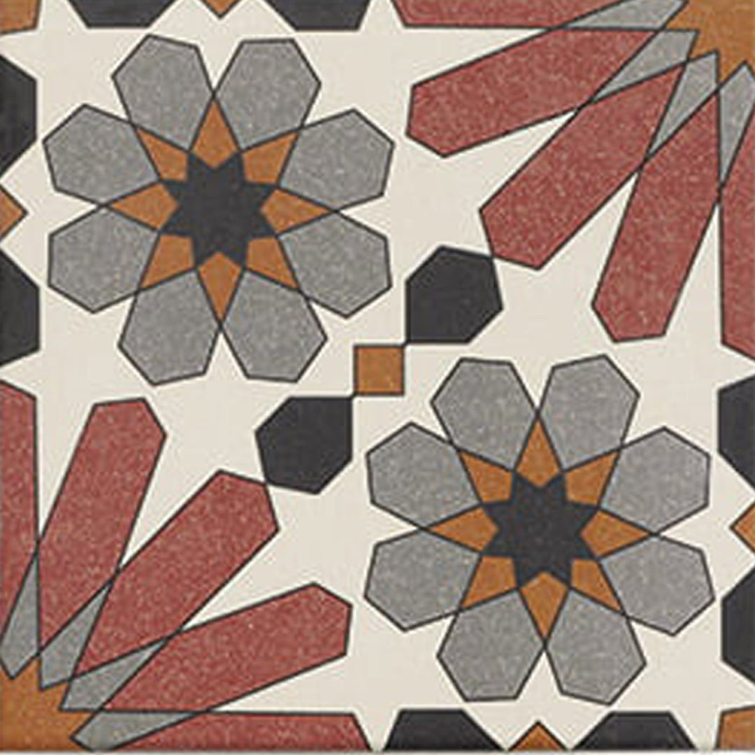 Marokkanske fliser 20x20 cm – Flerfarvet