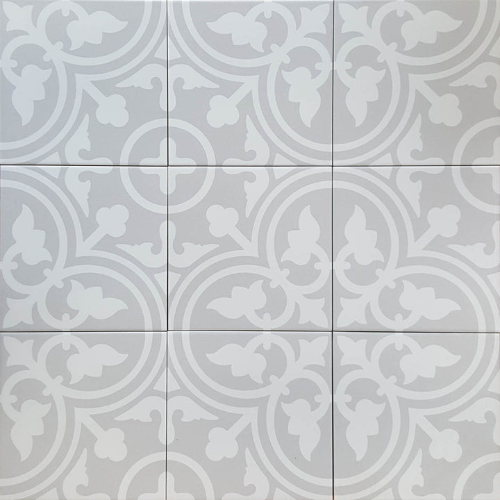 Cementlook fliser 20x20 cm – gulv- og vægfliser