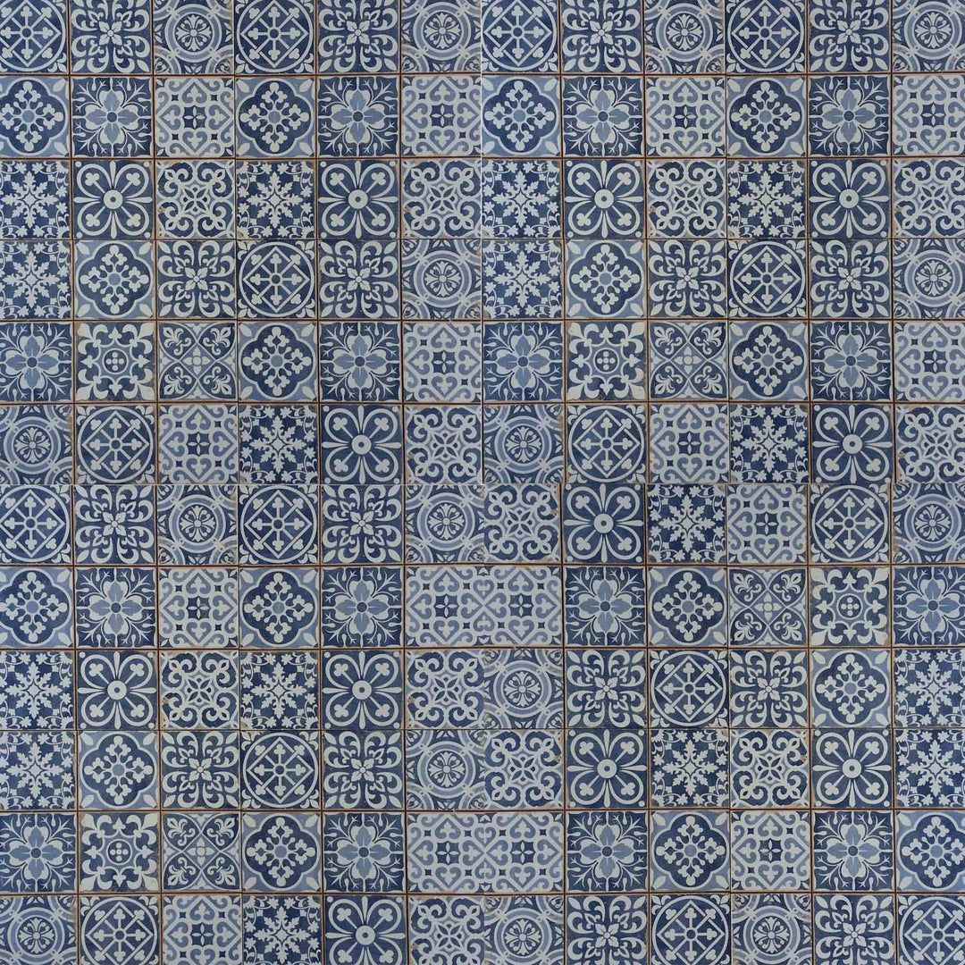Marokkanske Patchwork Retro Fliser 33x33 cm – Vintage