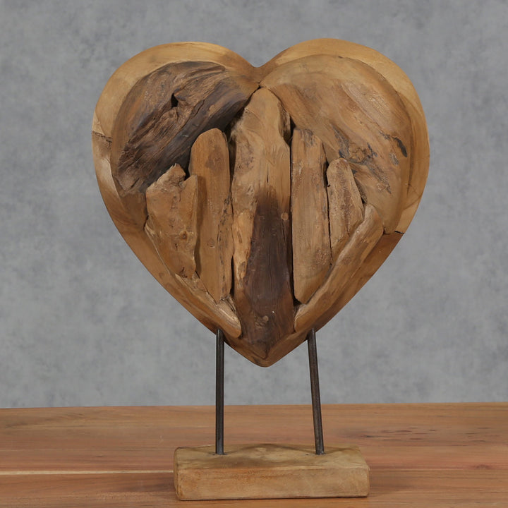 Hjerteskulptur Malina