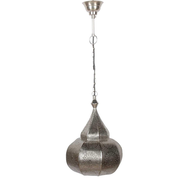 Orientalsk lampe Layoune sølv