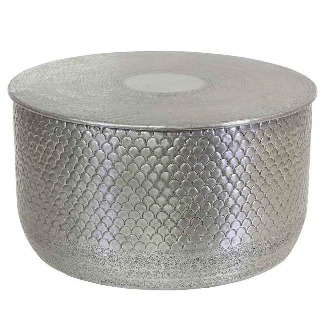 Orientalischer Beistelltisch Alava Silber