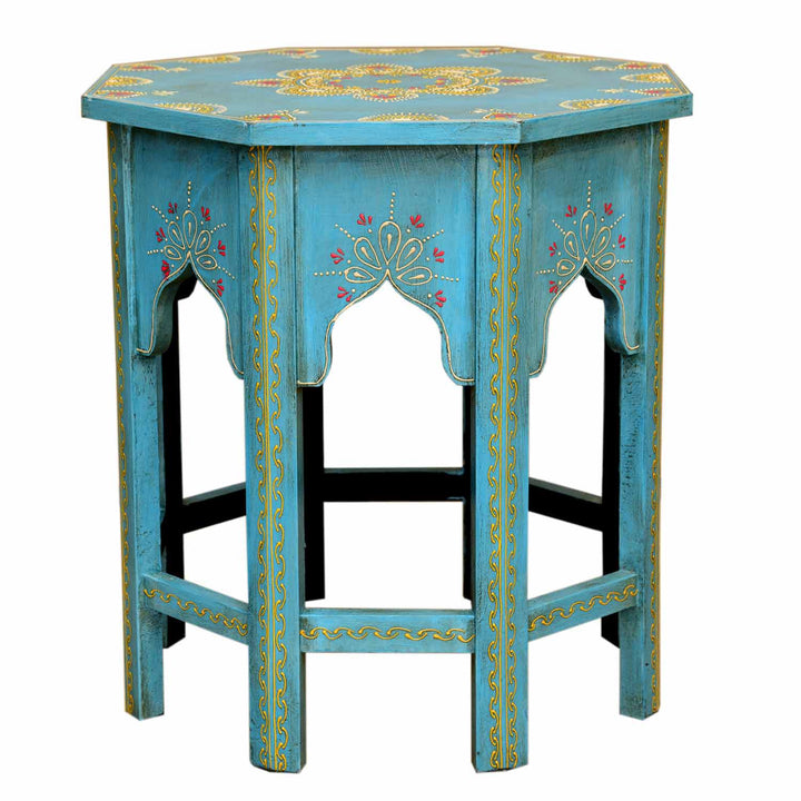 Orientalske sideborde Saada Blue sæt med 2