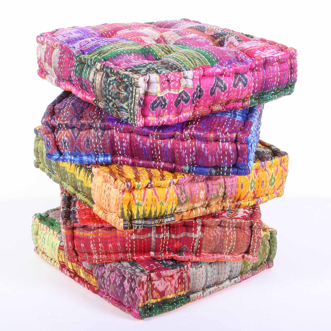 Patchwork Sitzkissen Kanthara