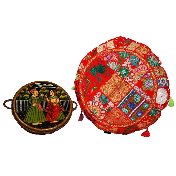 Patchwork Yogakissen Lali