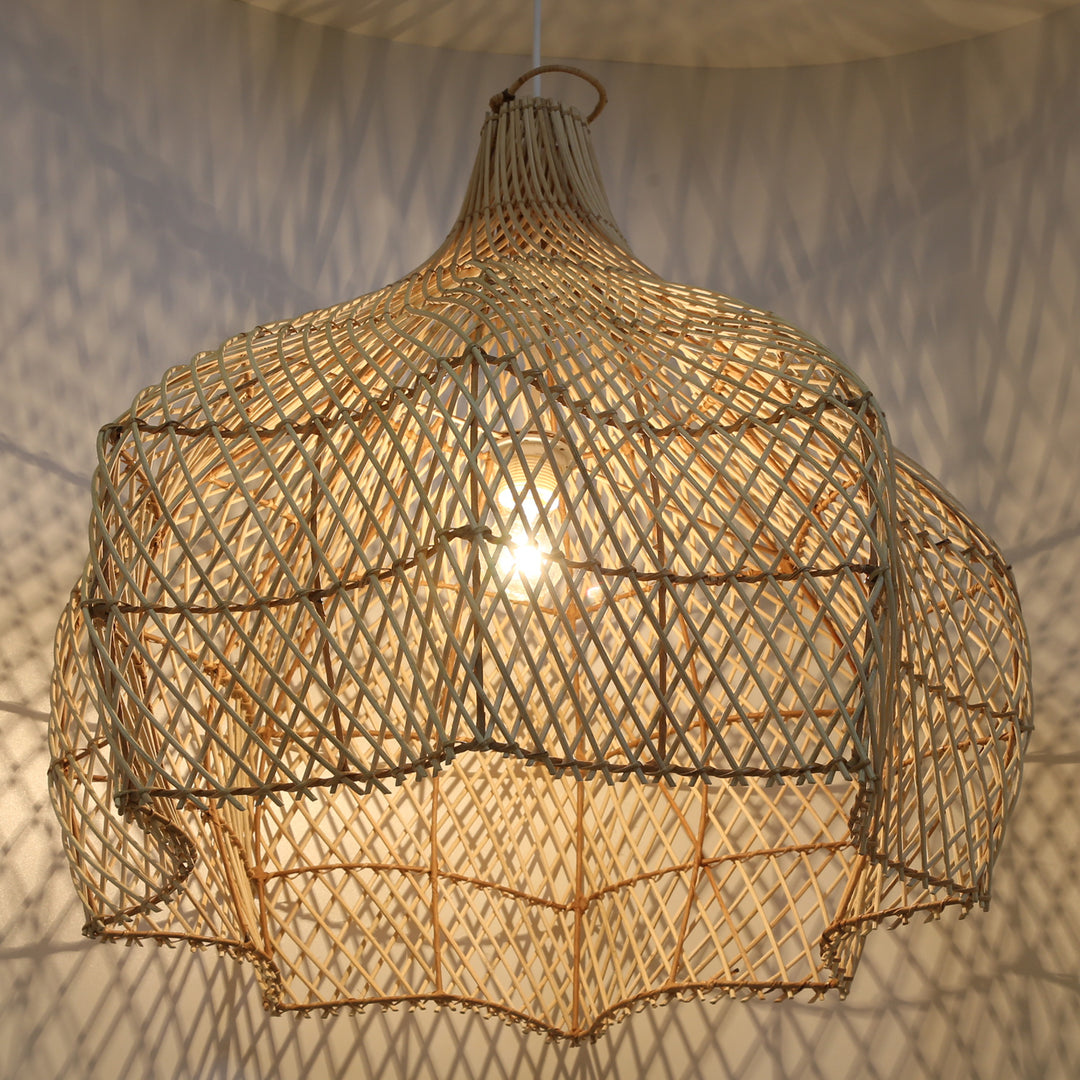 Rattan lampe Manohara