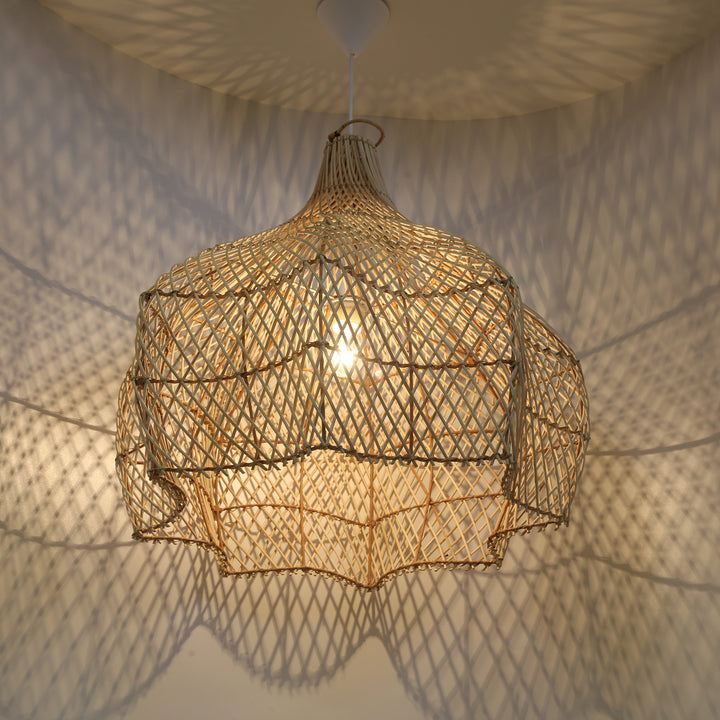 Rattan lampe Manohara