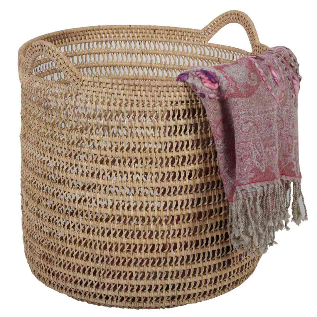 Rattan kurv Eda natur med hank