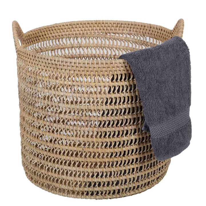 Rattan kurv Eda natur med hank