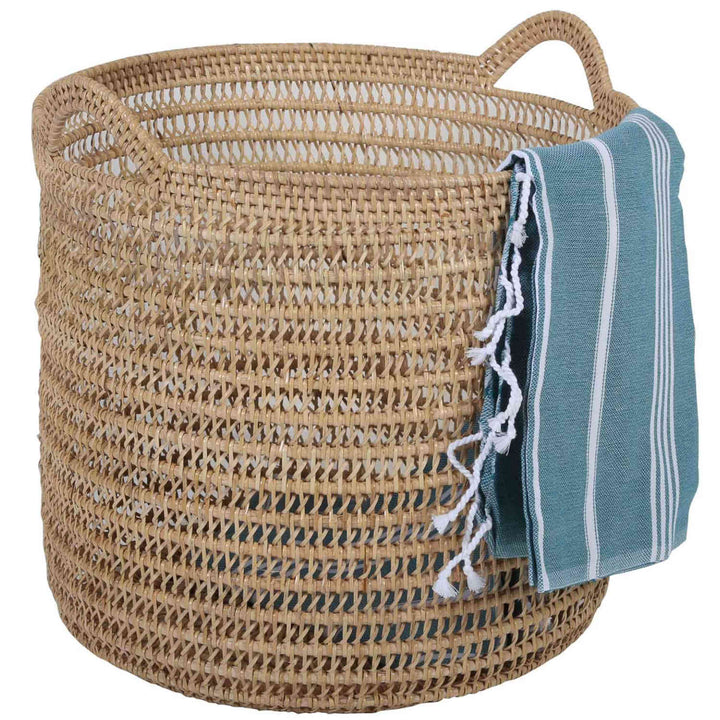 Rattan kurv Eda natur med hank