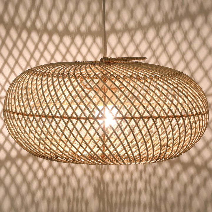 Rattan lampe Esra