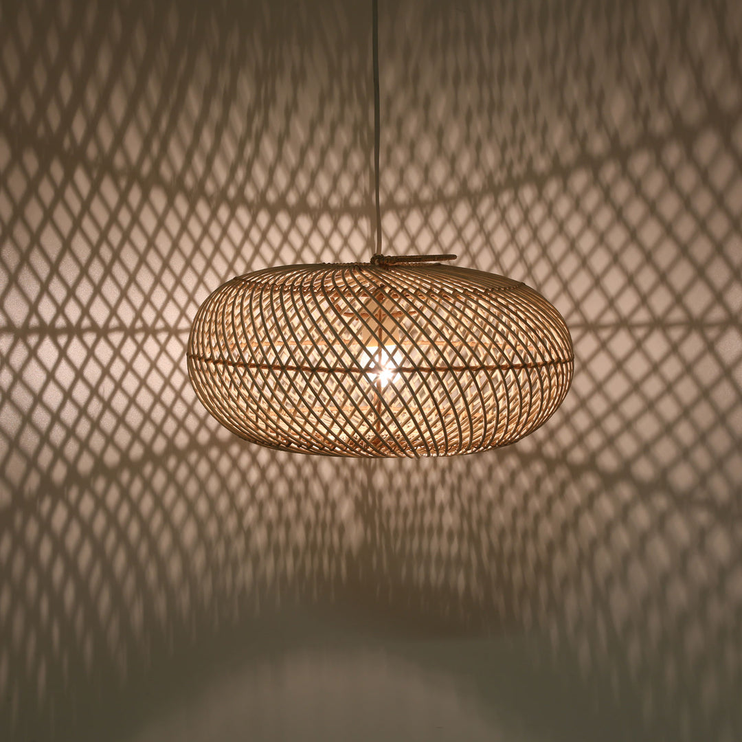 Rattan lampe Esra