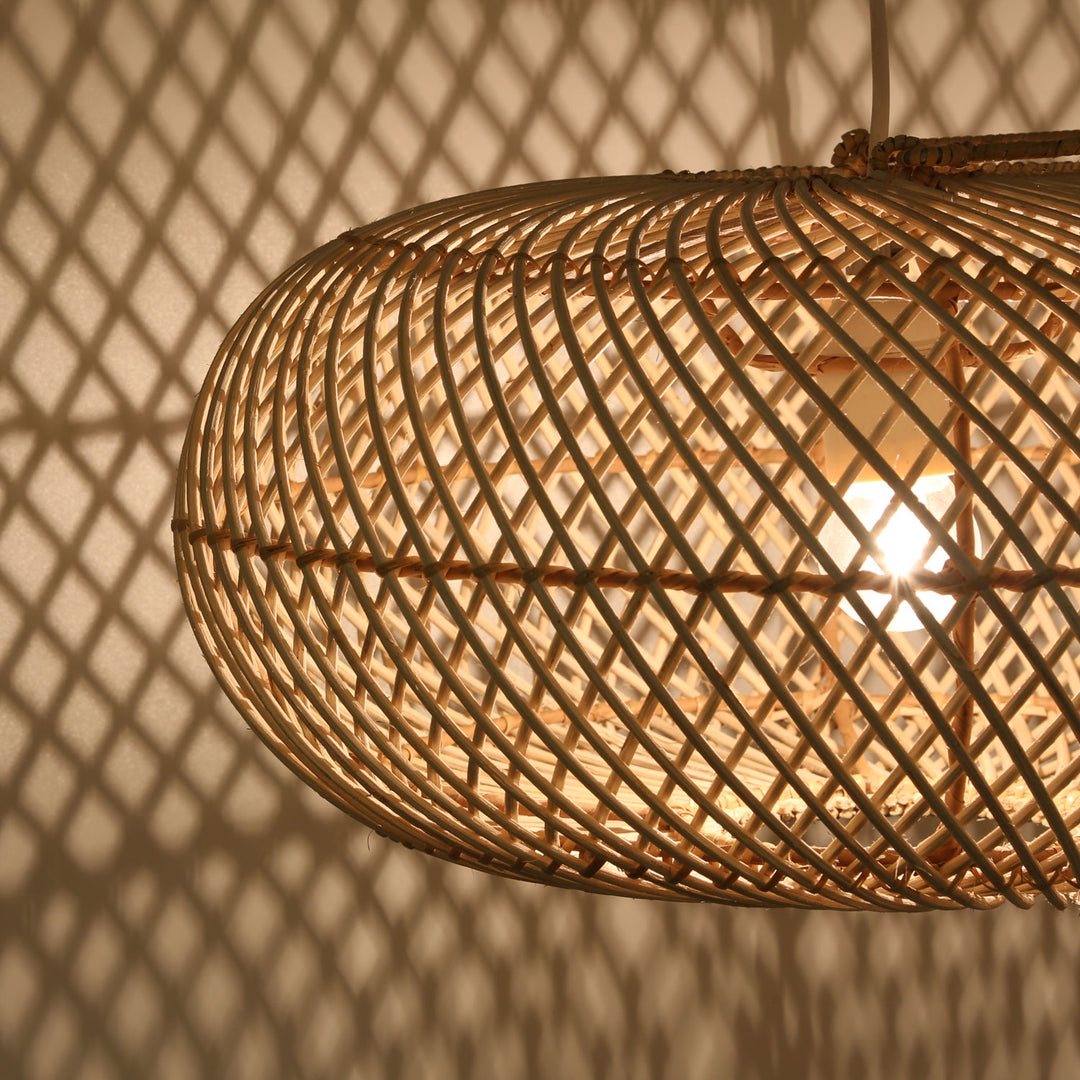 Rattan lampe Esra