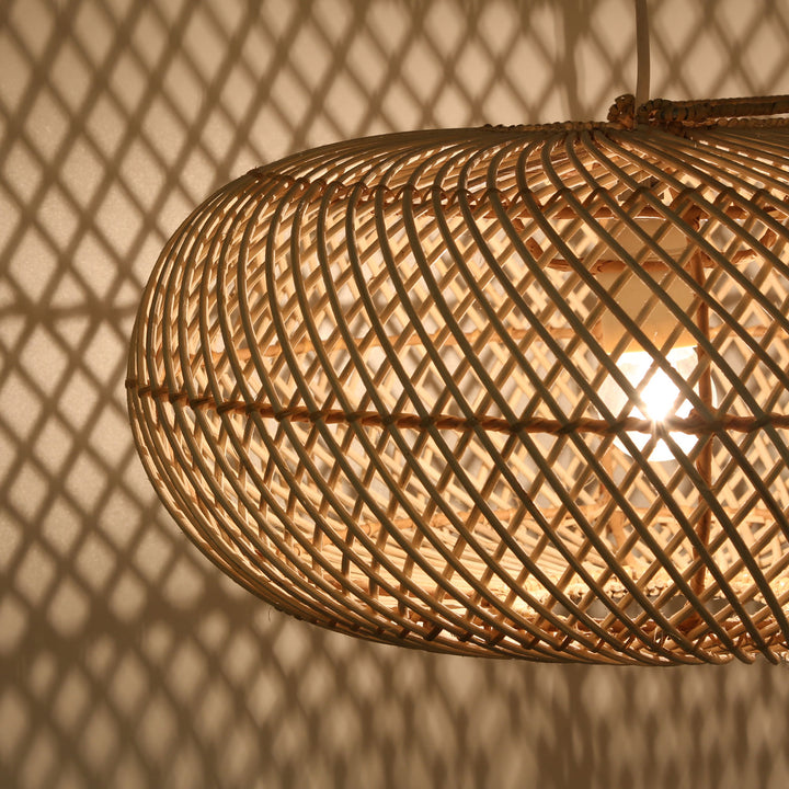 Rattan lampe Esra