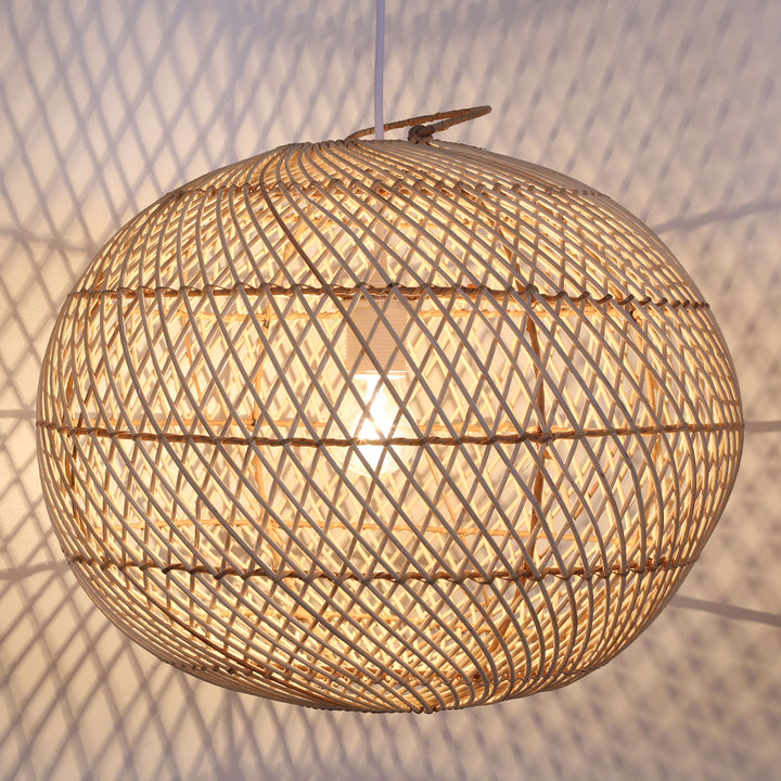 Rattan lampe Ramia