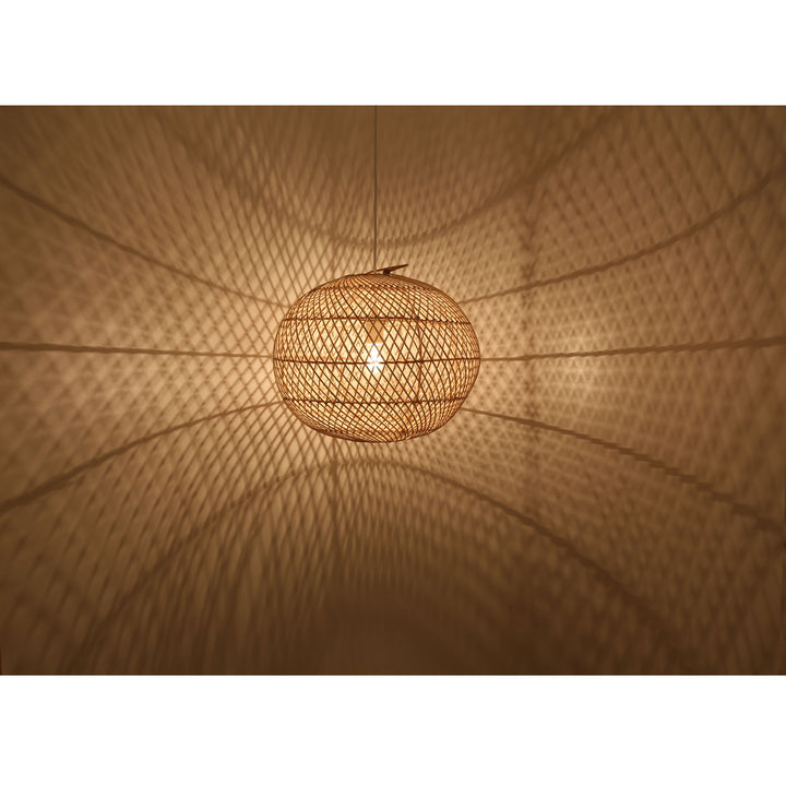 Rattan lampe Ramia