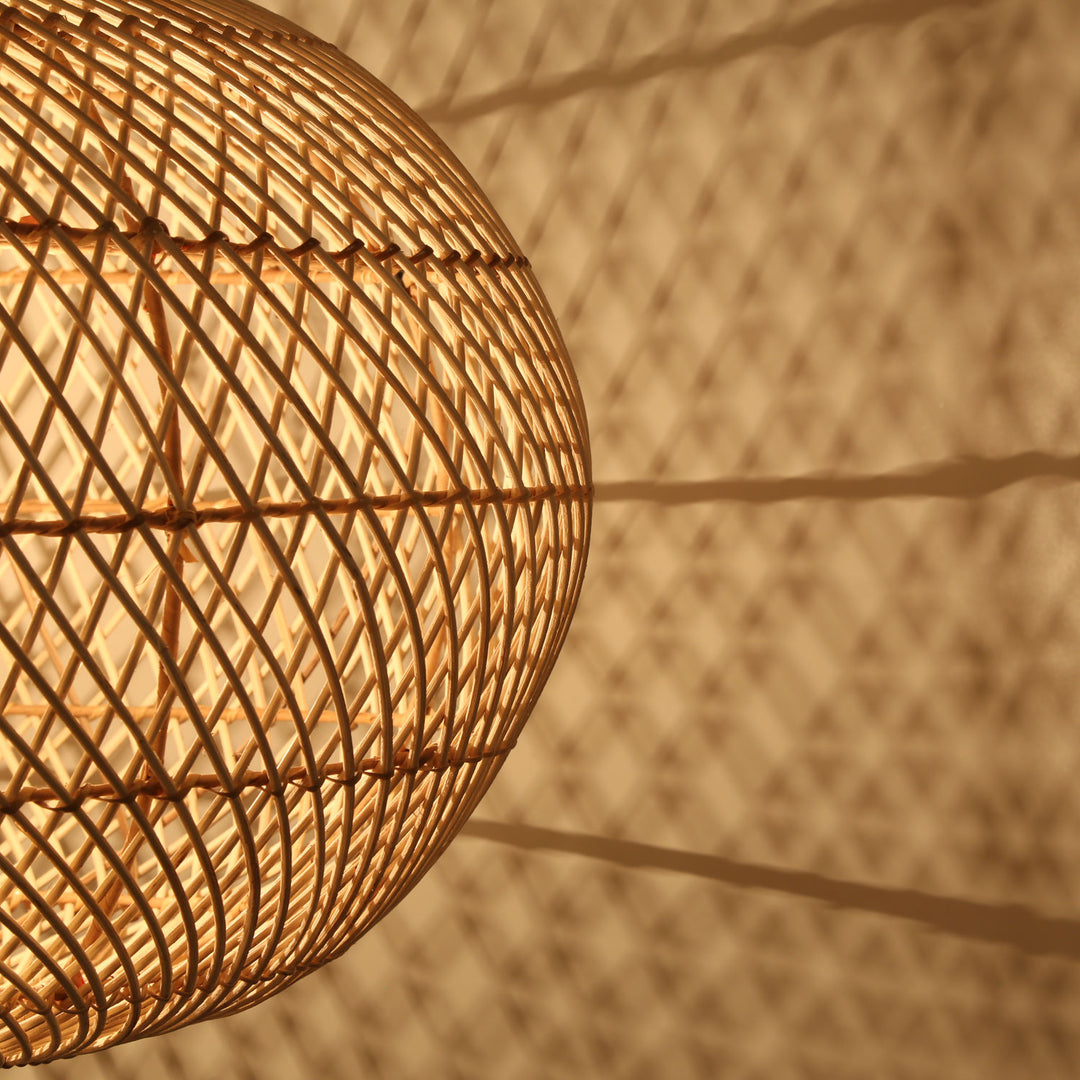 Rattan lampe Ramia