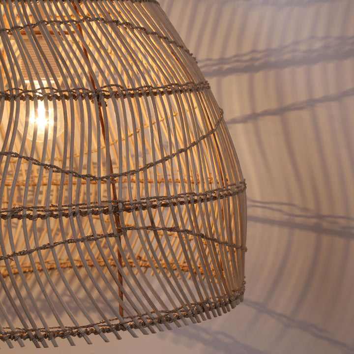 Rattan lampe Nora