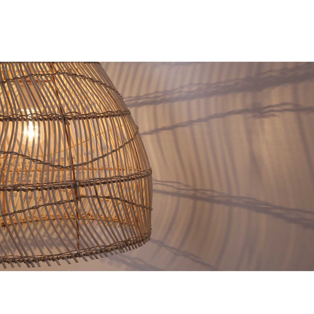 Rattan lampe Nora