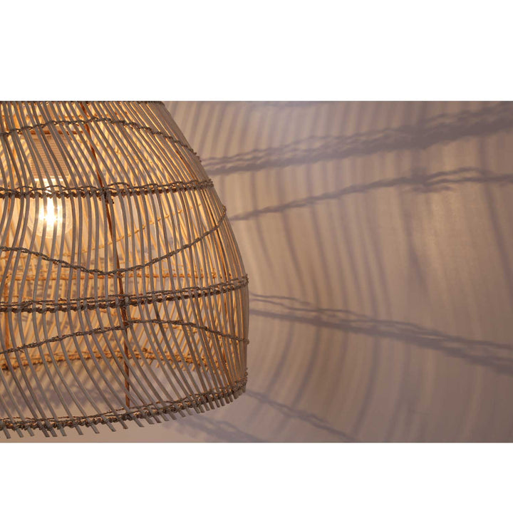 Rattan lampe Nora